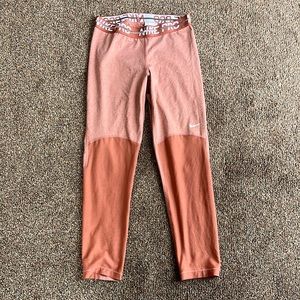 Nike Pro DRI-FIT Leggings. Front Mesh Panelling. Size Small.